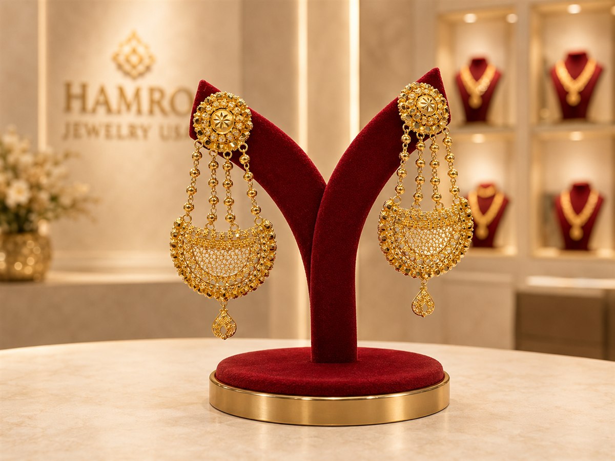 Classic Gold Earrings