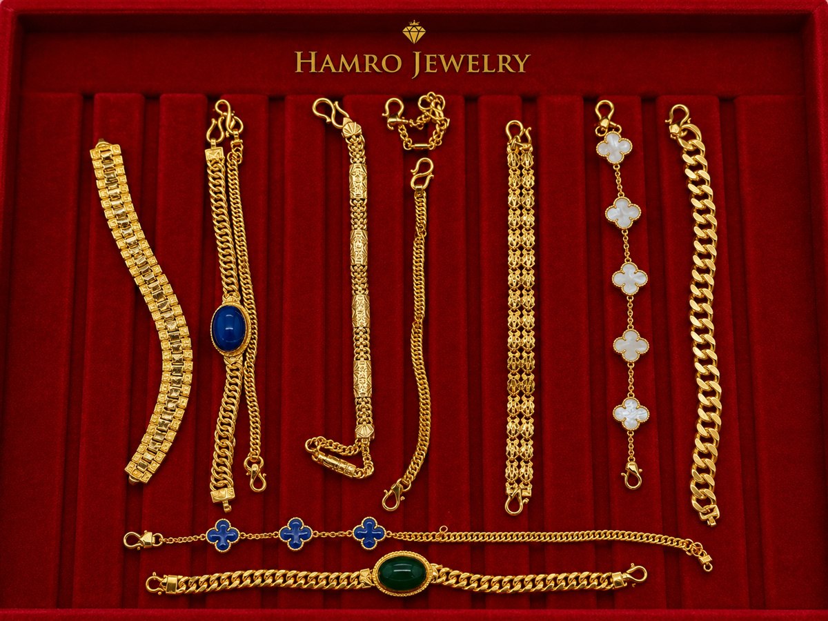 Gold Bracelet Collection