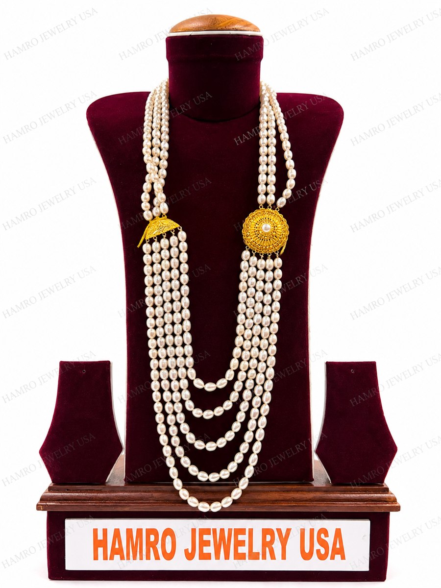 Luminous Pearl Mala